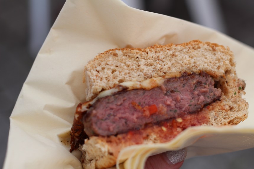 Cornish Venison Co Duck Cheese Burger