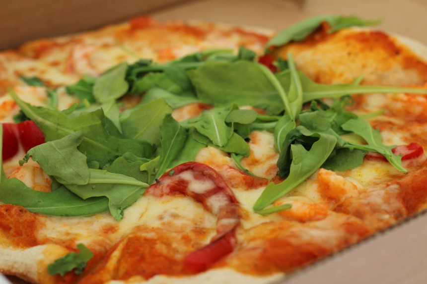 Slice Pizza Cornwall Chilli Prawn