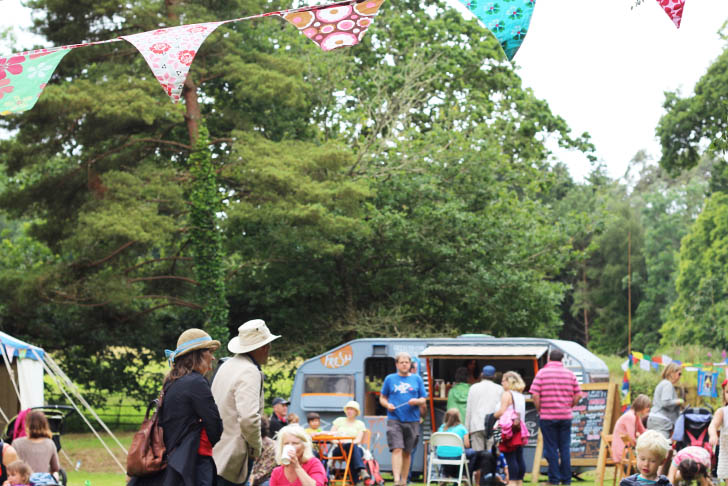 Enys Garden Food Jam atmosphere